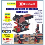 LIXADORA DE BANCADA COM DISCO EINHELL